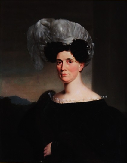 Ann Cary Cooper Clarke 1835 by Charles Ingham (1797-1863)  Hyde Hall Collection Lake Otsego